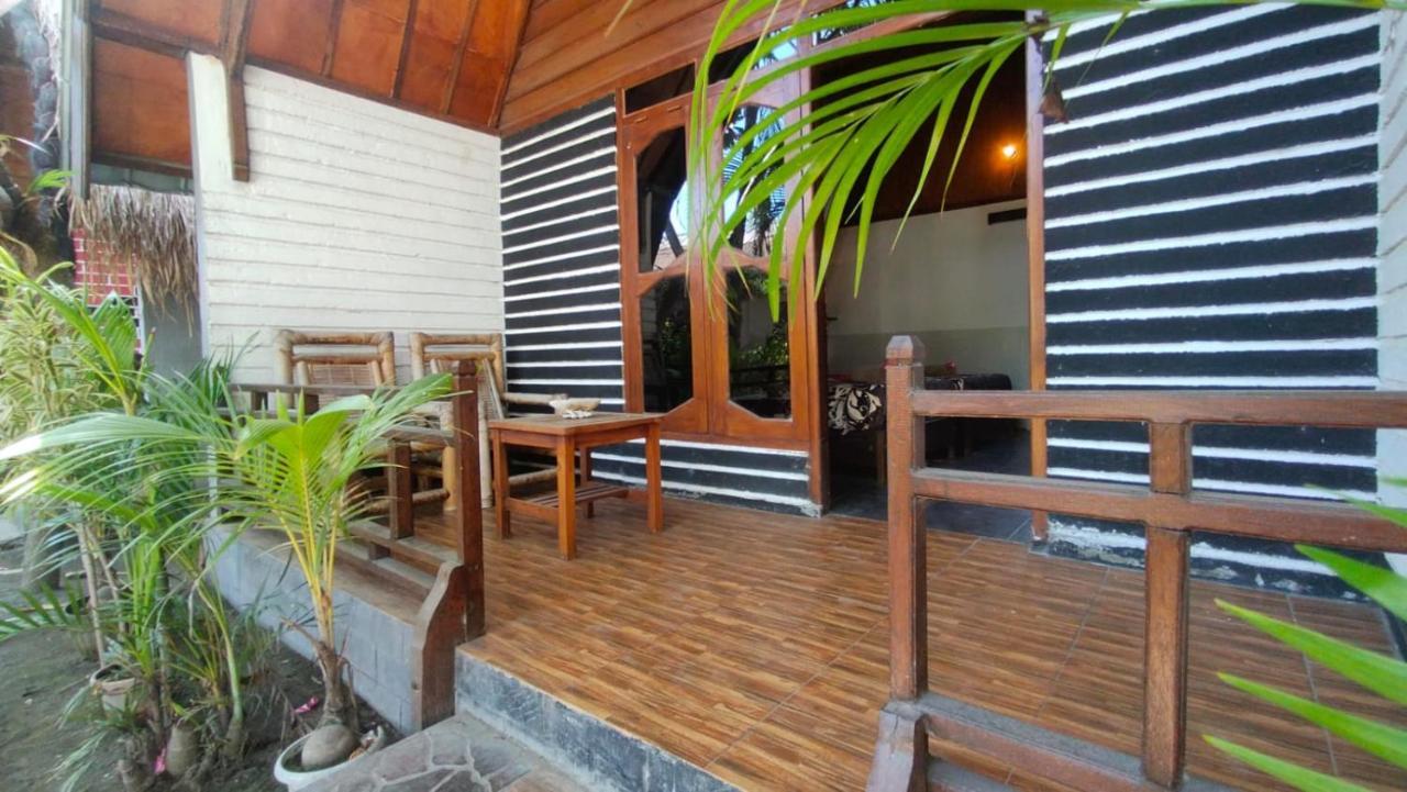 Maxal Bungalow Hotell Gili Air Exteriör bild