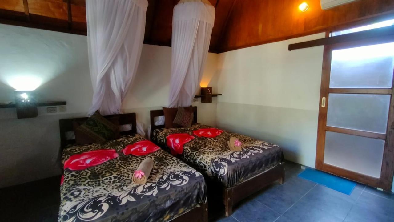 Maxal Bungalow Hotell Gili Air Exteriör bild