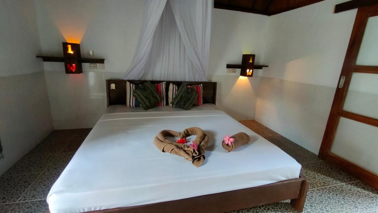 Maxal Bungalow Hotell Gili Air Exteriör bild
