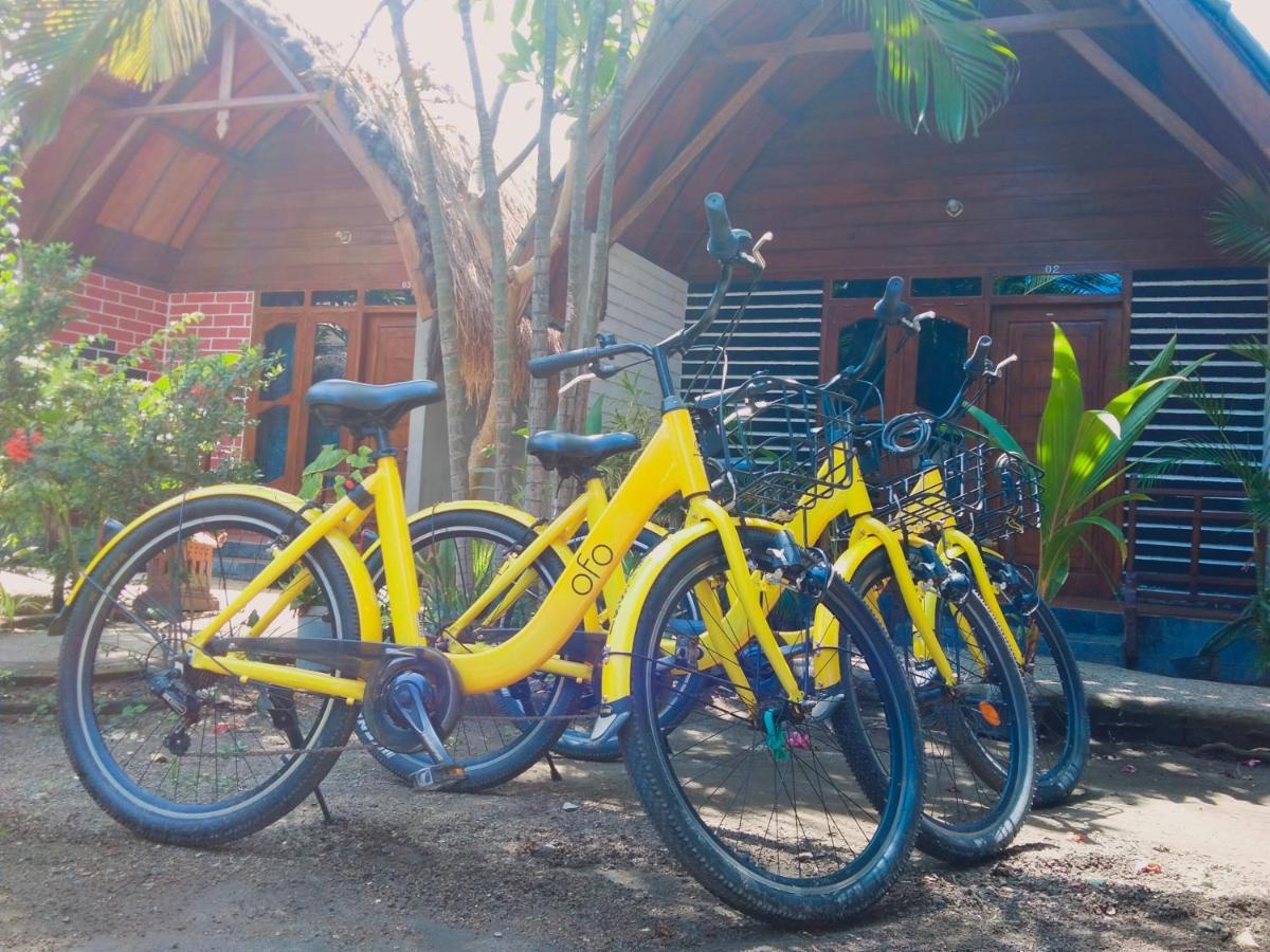 Maxal Bungalow Hotell Gili Air Exteriör bild