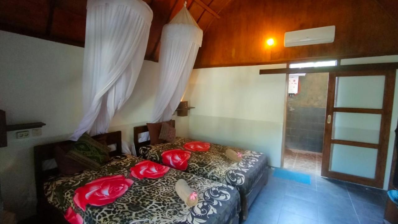 Maxal Bungalow Hotell Gili Air Exteriör bild
