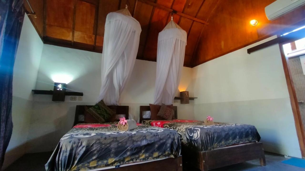 Maxal Bungalow Hotell Gili Air Exteriör bild